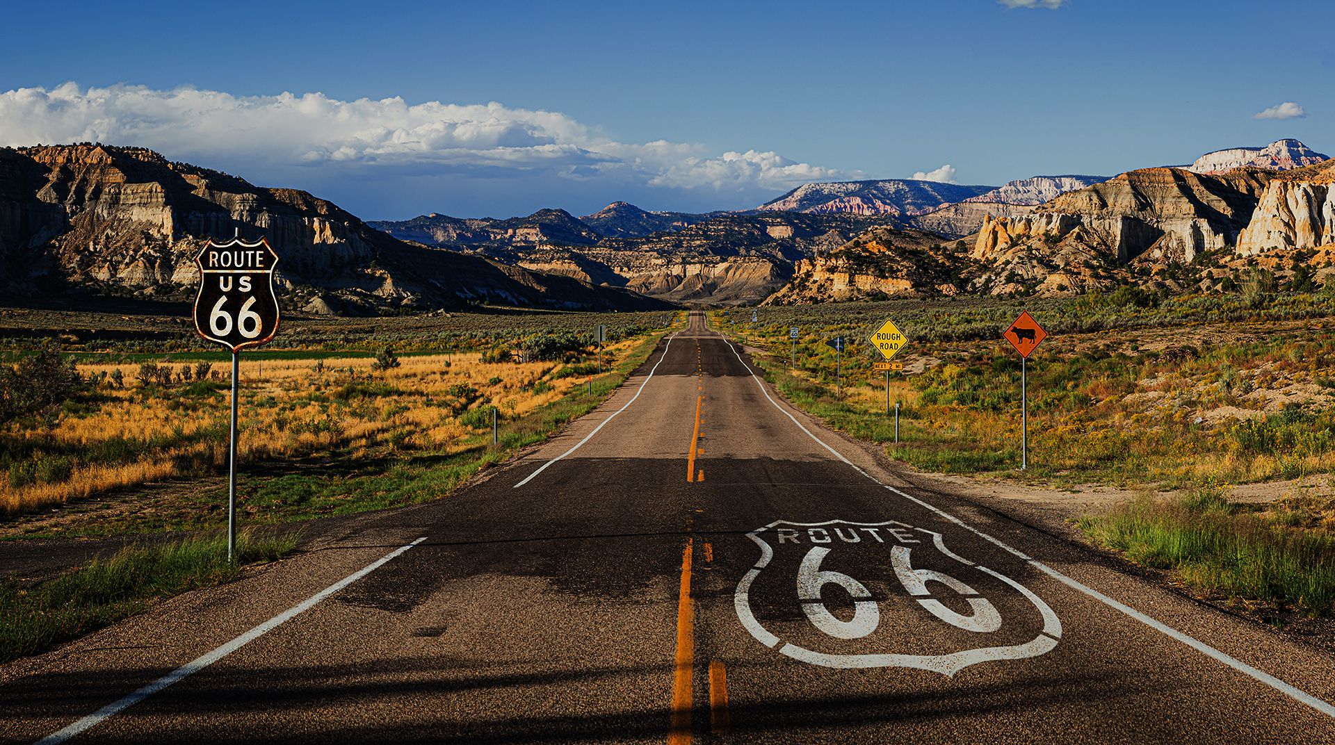 Un siècle d'histoire <br>pour la Route 66